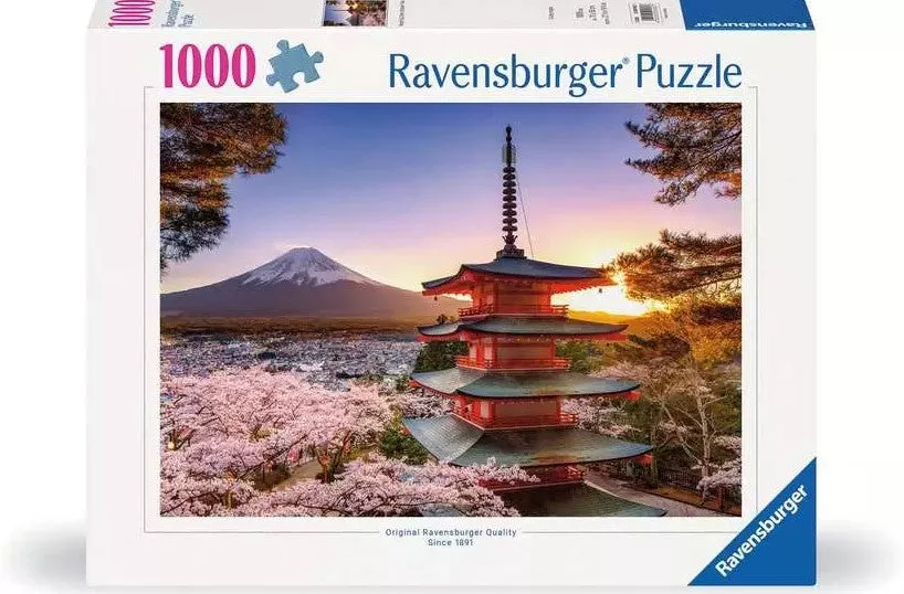 RAVENSBURGER 1000PC – MOUNT FUJI CHERRY BLOSSOM VIEW