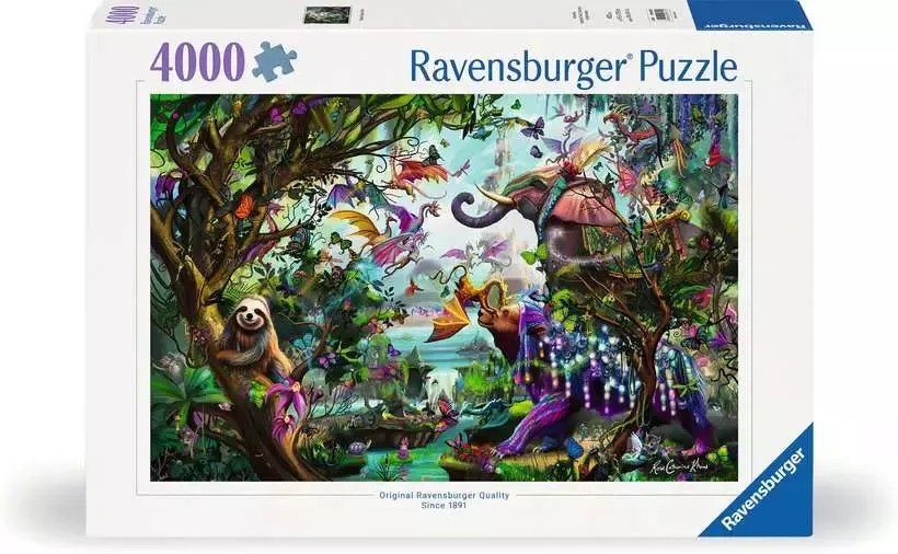 RAVENSBURGER 4000PC – TROPICAL DRAGONS