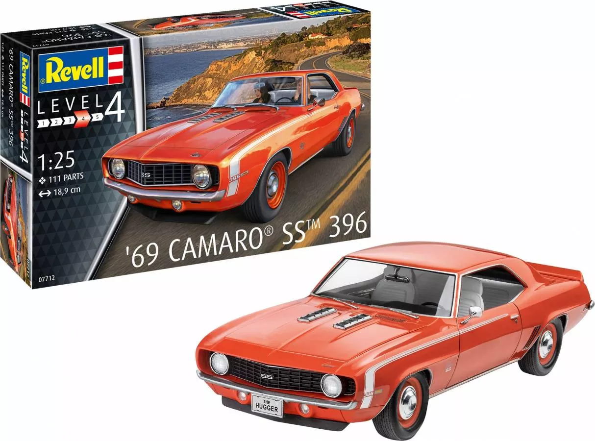 Revell 1/25 69 Chevy Camaro SS