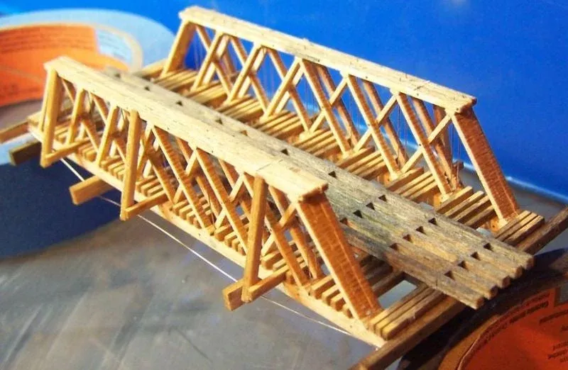RS Laser Kits 3028 N 55’Span Truss Bridge
