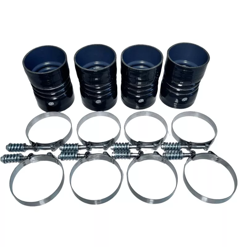 S&B 4″x 6″ Intercooler Boot Kit With Clamps (Set of 4)