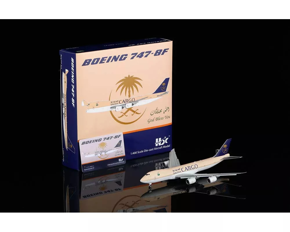 Saudi Arabian Cargo B747-8F Flaps Down HZ-AI4 1:400 Scale HX Models HX-B631602FNo reviews yet. Write a review!