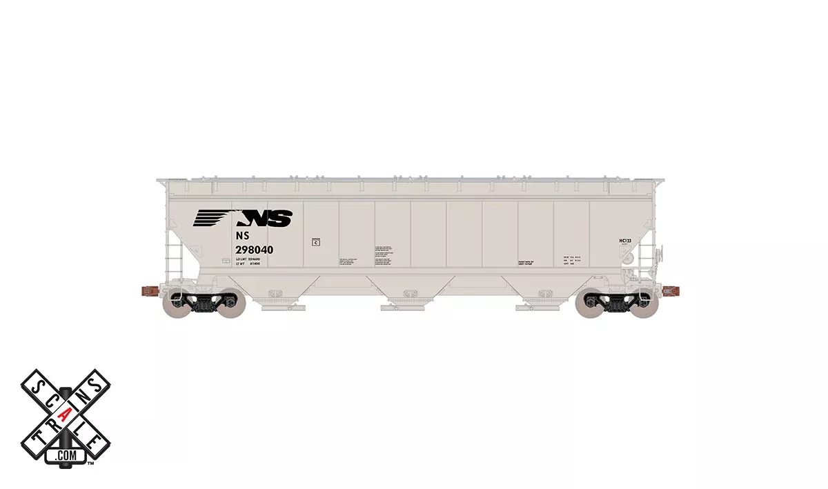 ScaleTrains Operator 11348 HO Scale Gunderson 5188 Covered Hopper Norfolk Southern NS 298235
