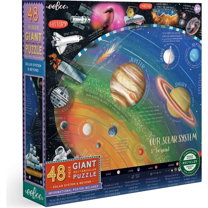 Solar System & Beyond Giant Puzzle – 48 Pieces