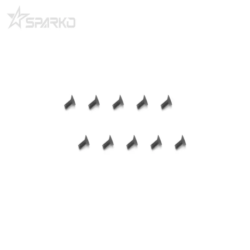 Sparko F8 Flat Screw M2.0x4.6mm1.5 Hex (10pcs)