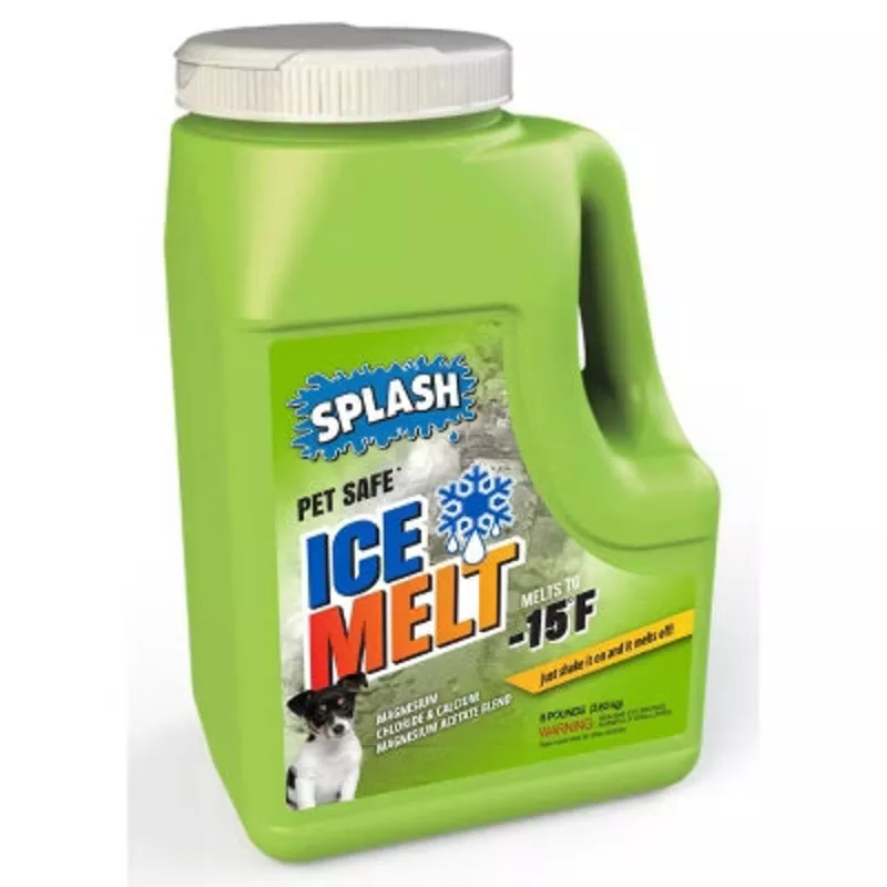 SPLASH Ice Melt Jugs12 lbs & 8 lbs Pet Safe