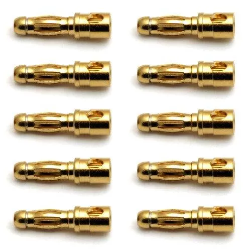 Team Associated 663 3.5 mm Connectors (10 Male)