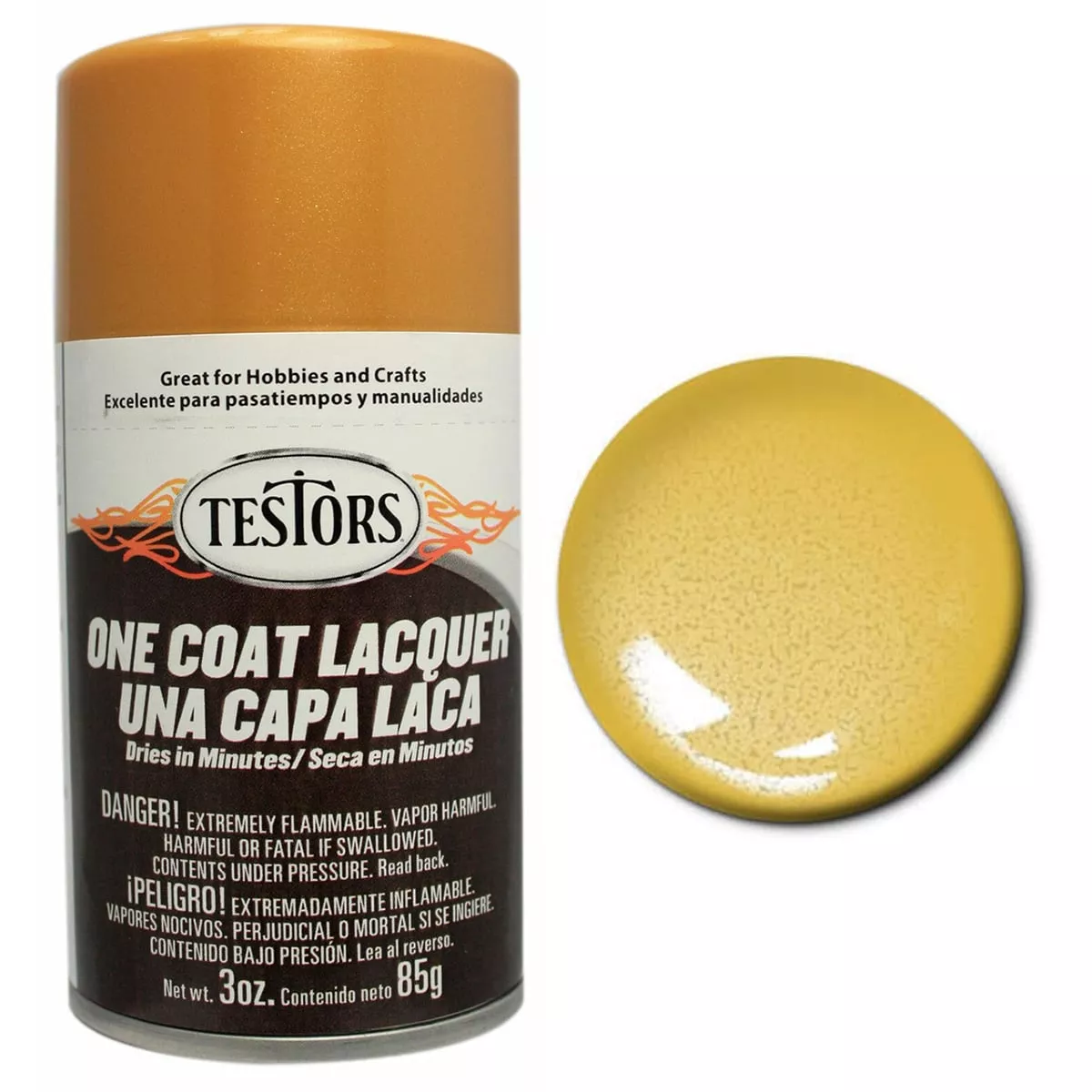 Testors 1846MT 3OZPure Gold Gloss