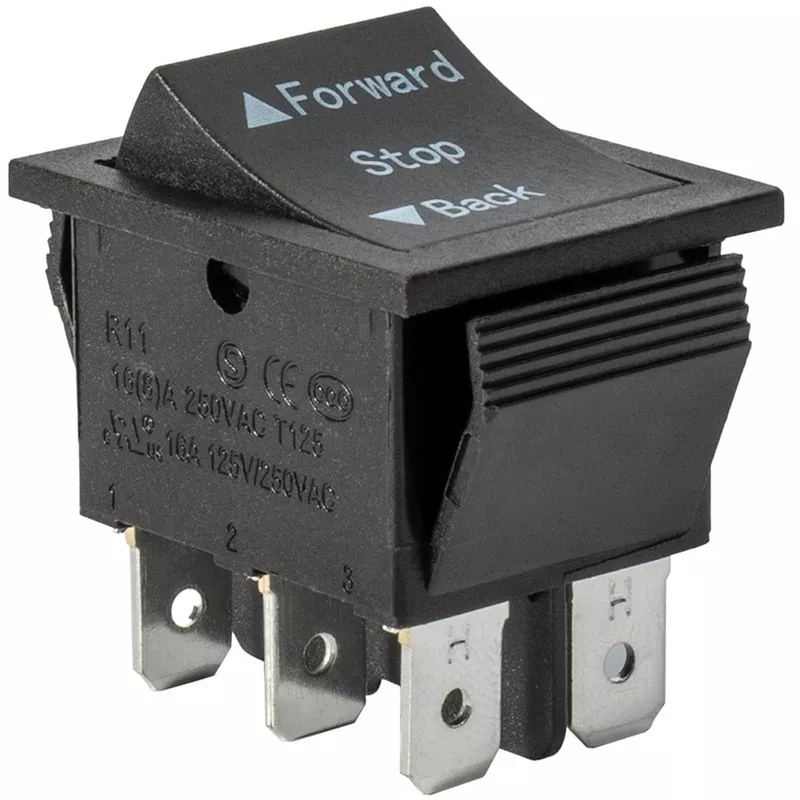 ToiCottage Dual Universal Forward Reverse Switch for 6V, 12V, and 24V Applications
