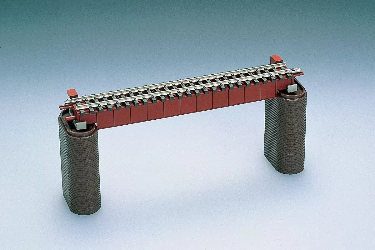 TomyTec 3028 N Red Deck Girder Bridge