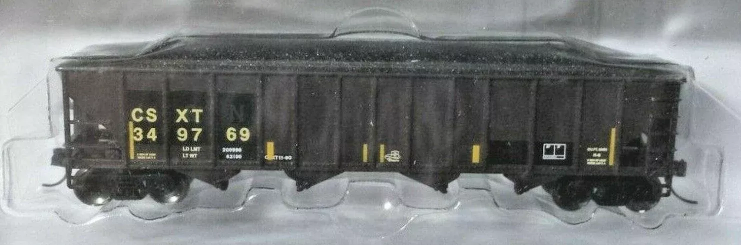 Trainworx 2424-60 N Scale 100 Quad Hopper “Ex L&N” CSXT 349769