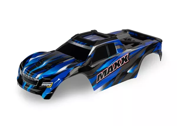 Traxxas 8918A Blue Painted Body for Maxx