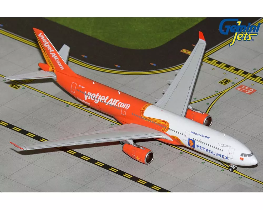 Vietjet A330-300 "Petrolimex" livery VN-A811 1:400 Scale Geminijets GJVJC2080No reviews yet. Write a review!
