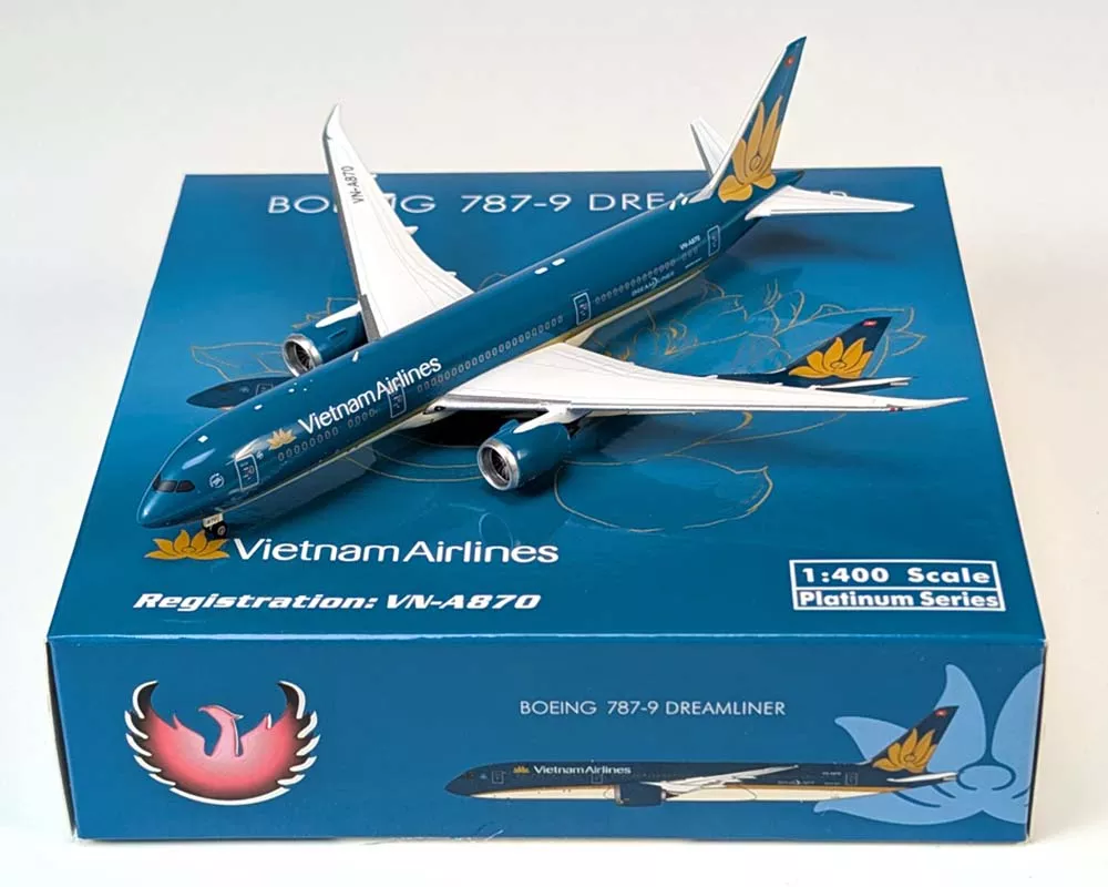 Vietnam Airlines B787-9 VN-A870 1:400 Scale Phoenix PH11962