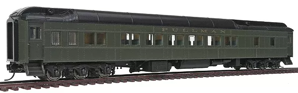 Walthers 920-17201 HO Scale 82′ PS 12-1 Heavyweight Sleeper Pullman Green