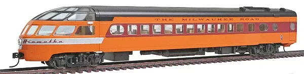 Walthers 932-9206 HO Scale 1955 Hiawatha Skytop Lounge Observation MILW