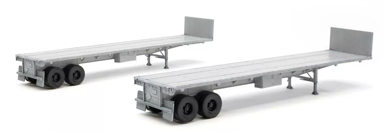 Walthers 949-2700 HO Scale Undecorated Flatbed Trailer