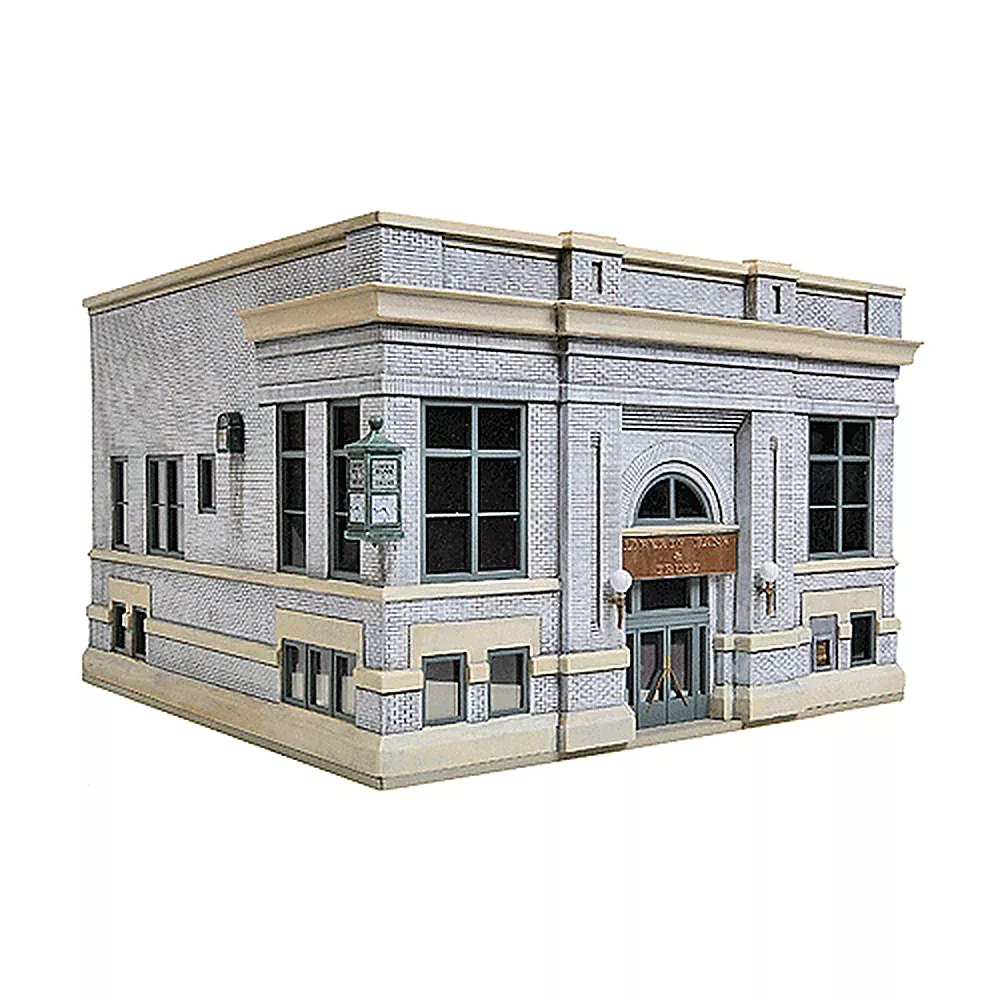 Walthers Cornerstone 933-3772 HO Liberty Bank & Trust Kit