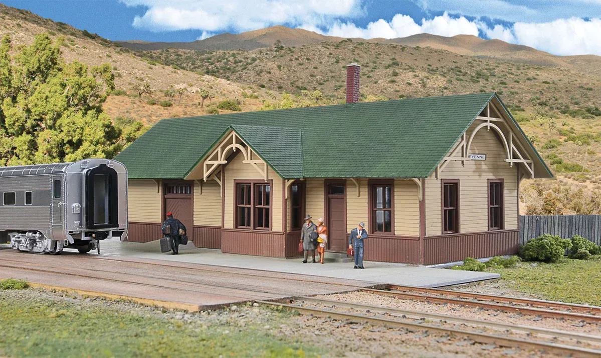 Walthers Cornerstone 933-4057 HO Scale Union Pacific Depot Kit