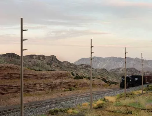 Walthers Cornerstone 933-4173 HO Scale Utility Poles (Wood) pkg(12) — Kit