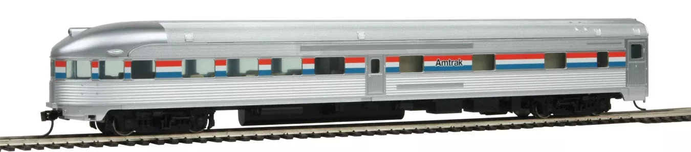 Walthers Mainline 910-30351 HO Scale 85' Budd Observation Amtrak Phase III
