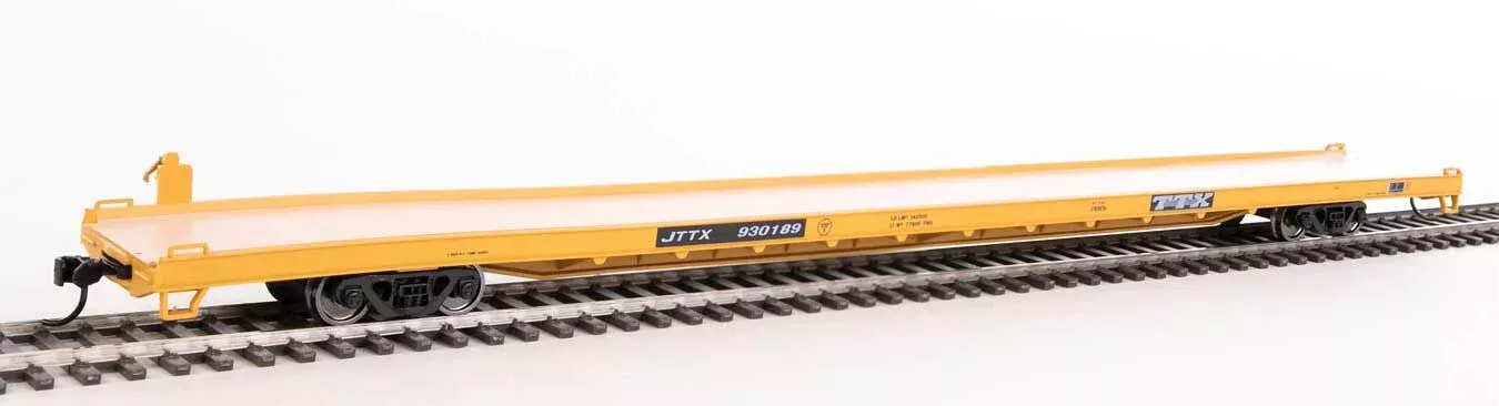 Walthers Mainline 910-5726 HO Scale 89′ Channel Side Flatcar Trailer Train JTTX 930189