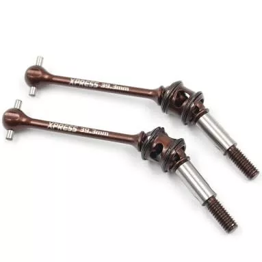 XP-10334Xpress 39mm Spring Steel Double Joint Universal Shaft 2pcs For Execute Series Touring Chassis (Xpress)