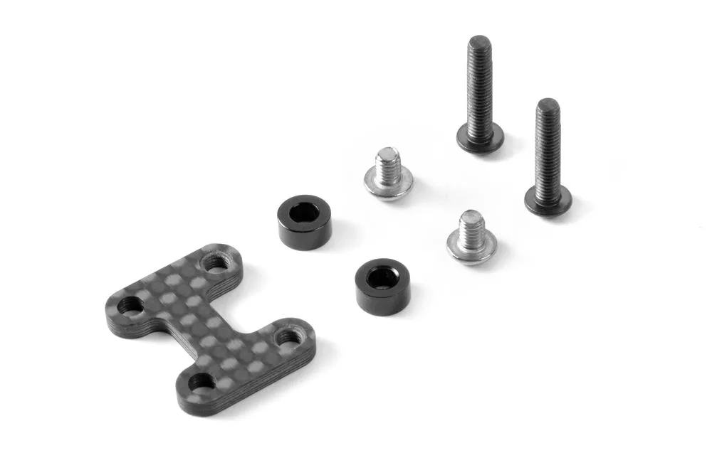 XRA321190 XB2 Graphite Front Wing Holder (Xray)