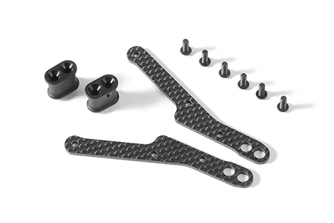 XRA321263 XB2 , XT2 Graphite Chassis Side Guard Brace (2) (Xray)