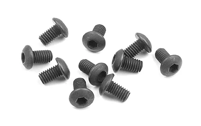 XRA9023053x5mm Button Head Hex Screw (10) (Replaces 309332) (Xray)