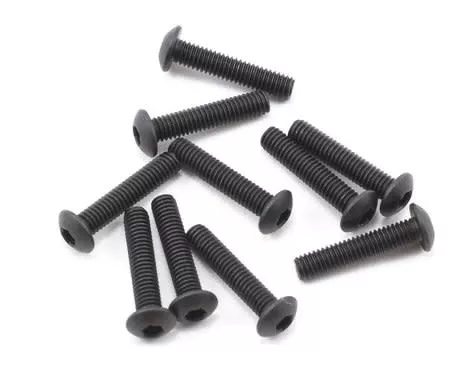 XRA9023143x14mm Button Head Hex Screw (10) (Xray)
