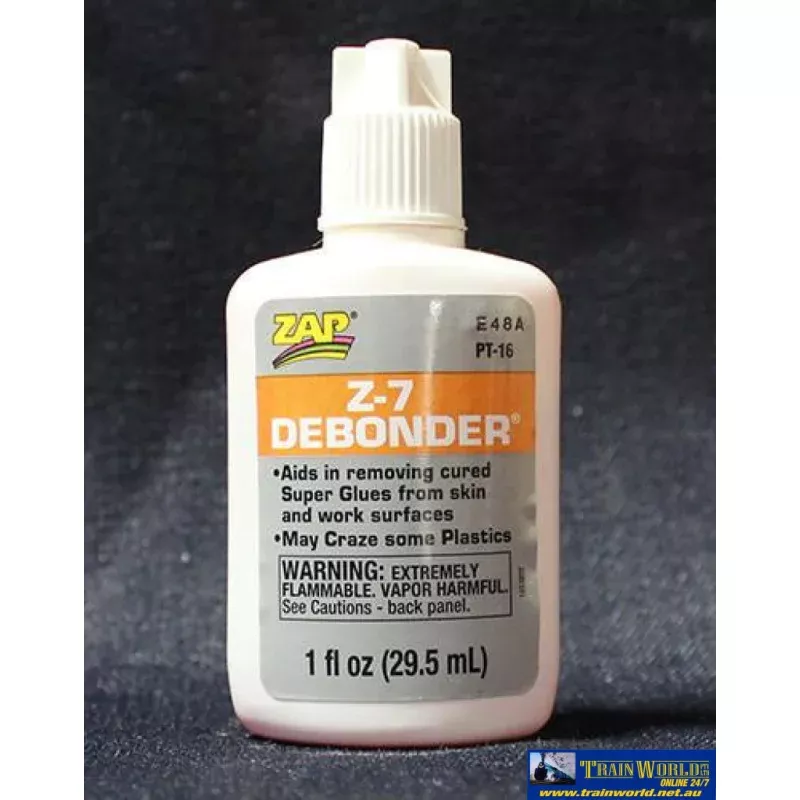 ZAP-PT16 ZAP CA (Cyanoacrylate) Z-7 Debonder 28.3g