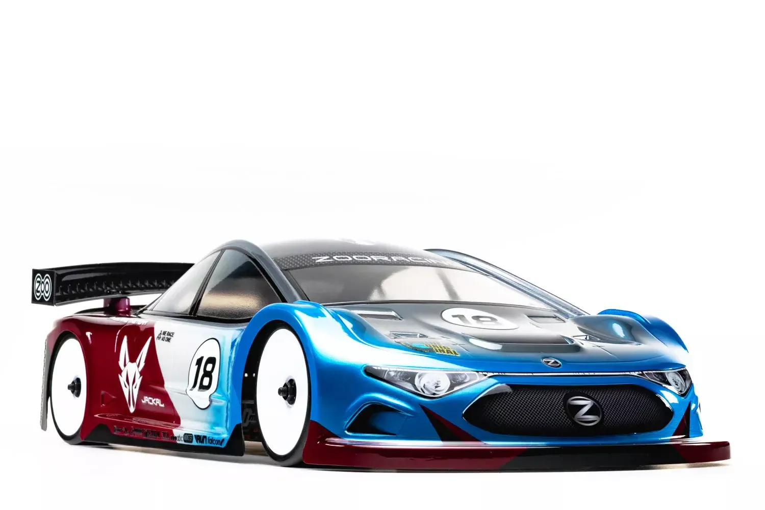 ZR-0018-05ZooRacing JACKAL 1/10 TC Body – 190mm.05 Lightweight (ZooZilla)